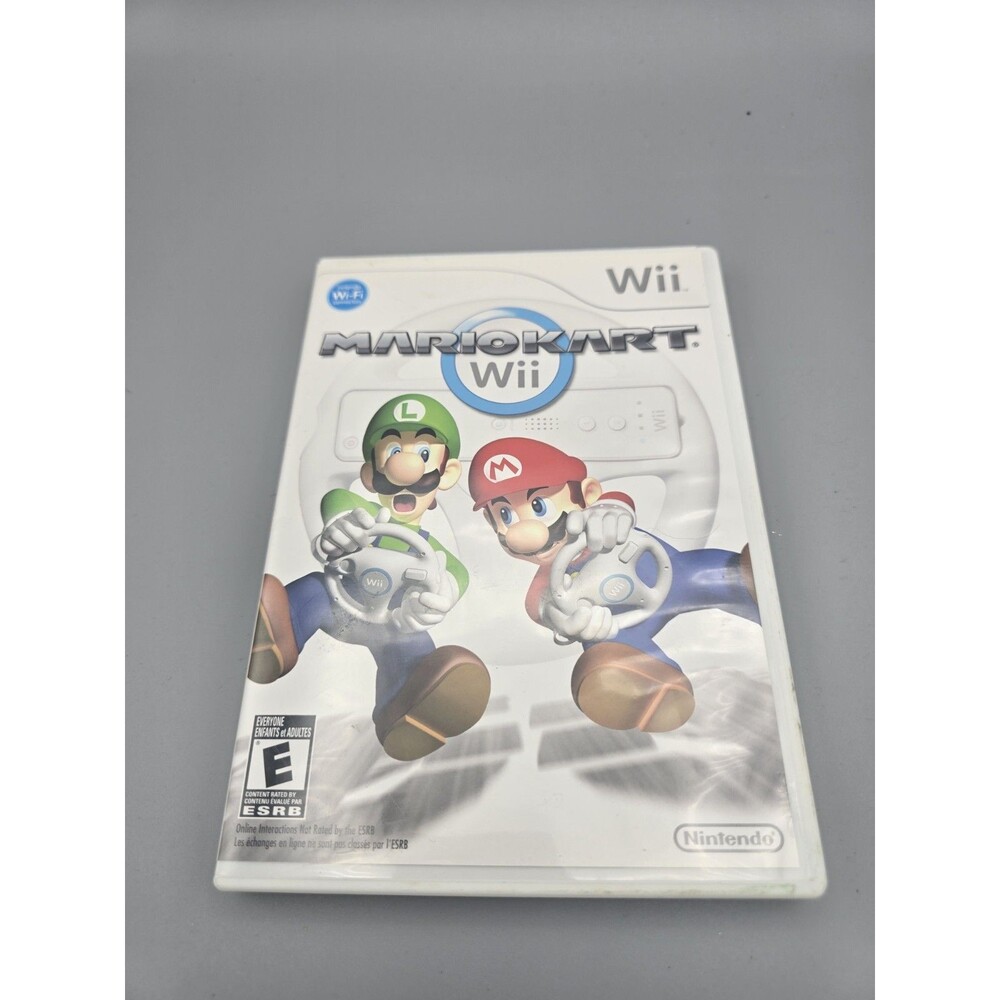 Mario Kart Wii (Nintendo Wii) game - Complete in Box (CIB) with Manual & Inserts
